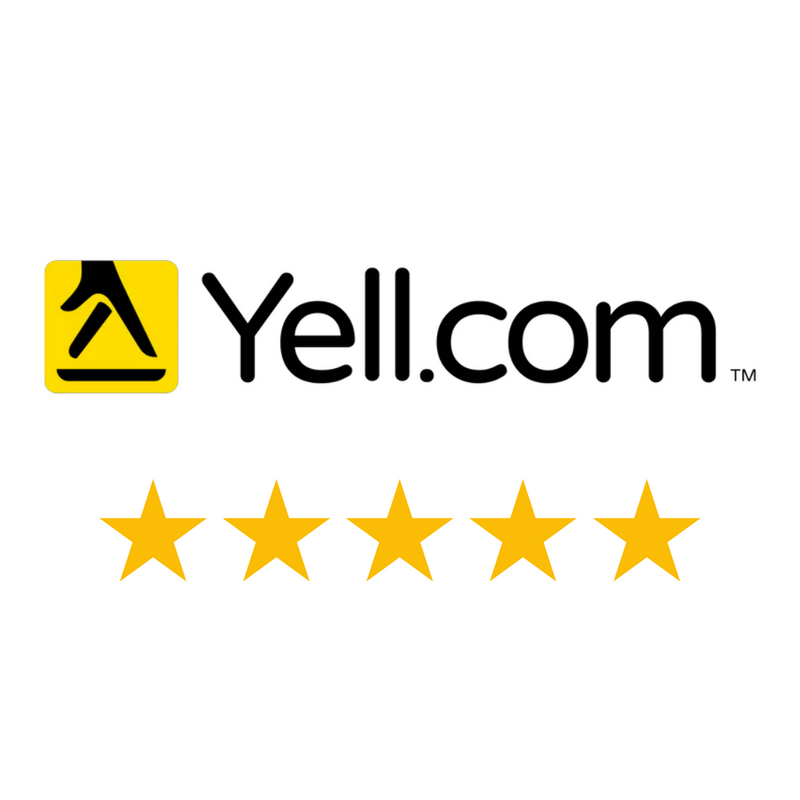 Yell Logo linked to our yell business account EPC West. it shows our reviews from pervious customers/. 